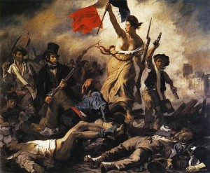 Storming the Bastille, Eugene Delecroix